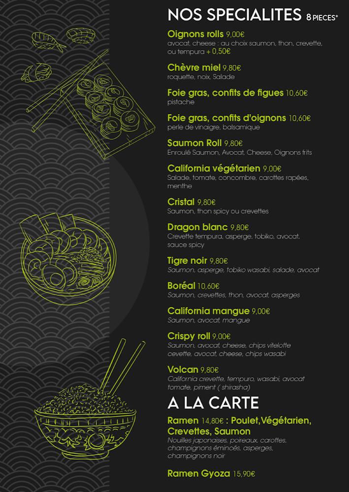 Sushi City's Le Cannet des Maures - Menu Image 2